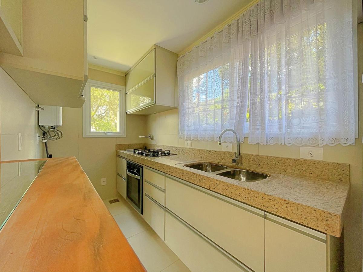 No Coracao De Gramado, A 350M Da Rua Coberta! Apartment Luaran gambar