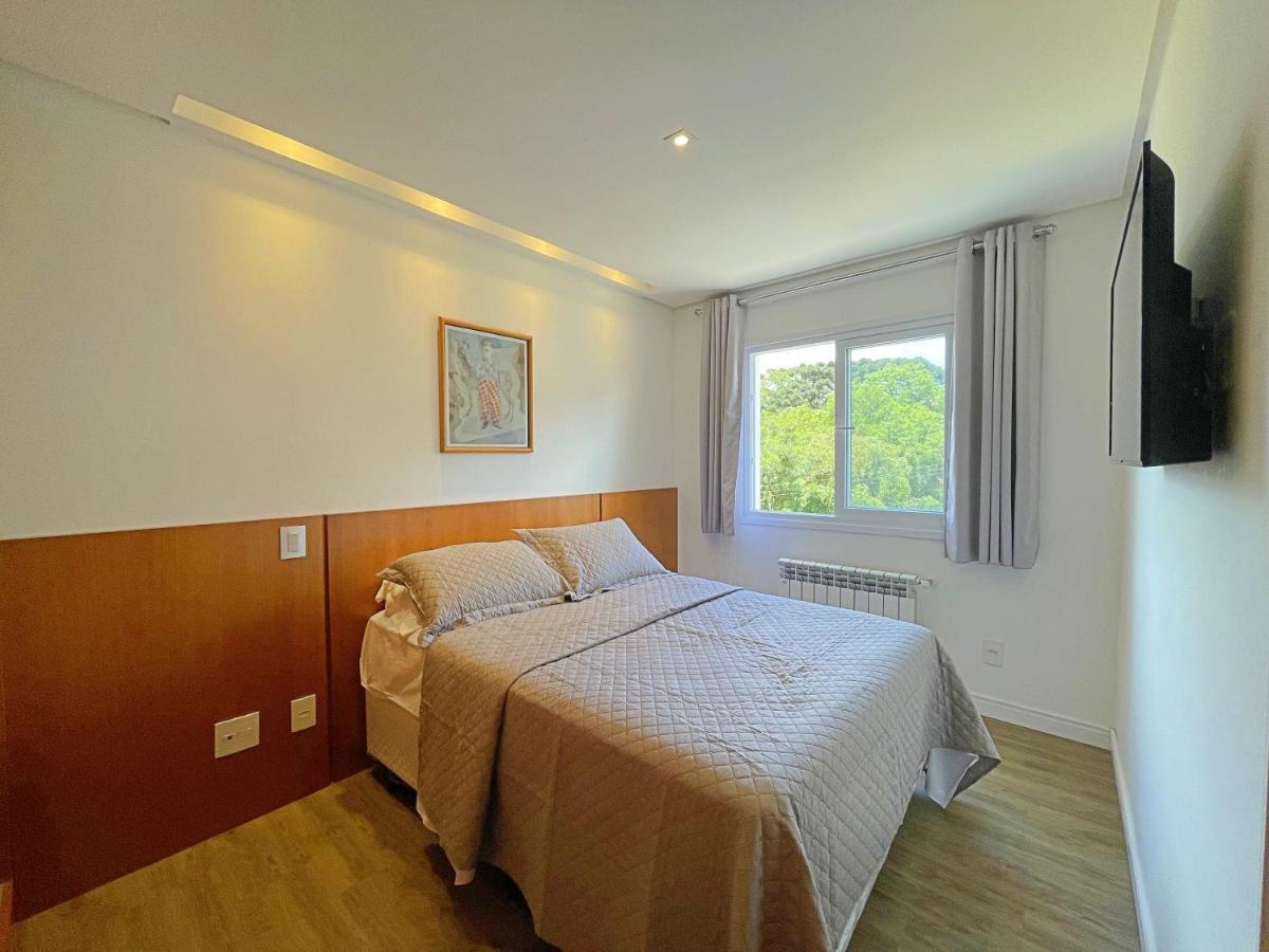 No Coracao De Gramado, A 350M Da Rua Coberta! Apartment Luaran gambar