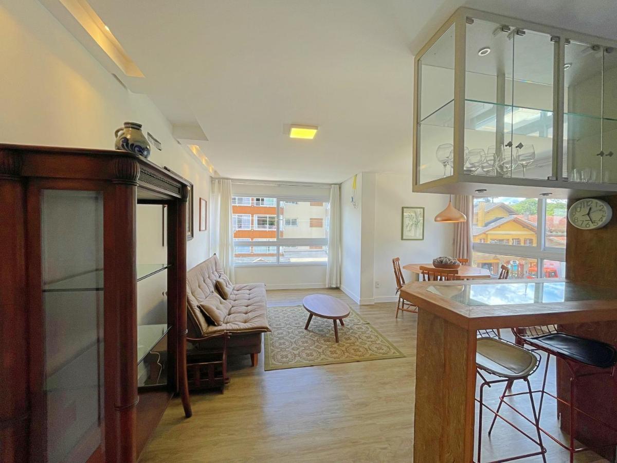 No Coracao De Gramado, A 350M Da Rua Coberta! Apartment Luaran gambar